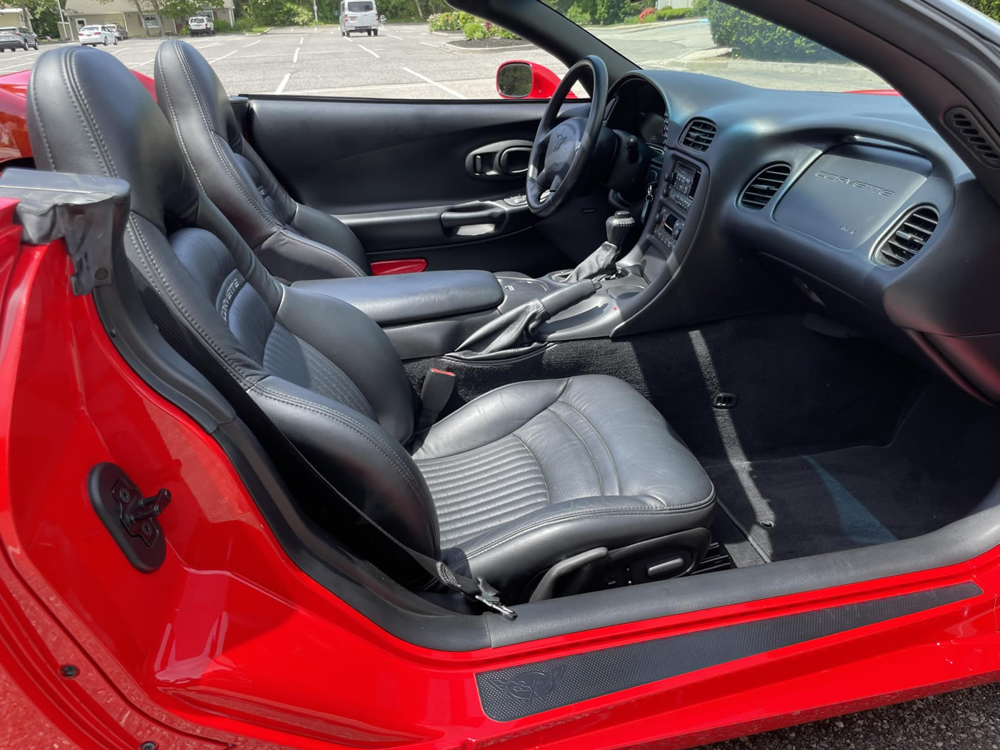 2002 Corvette Convertible in Torch Red