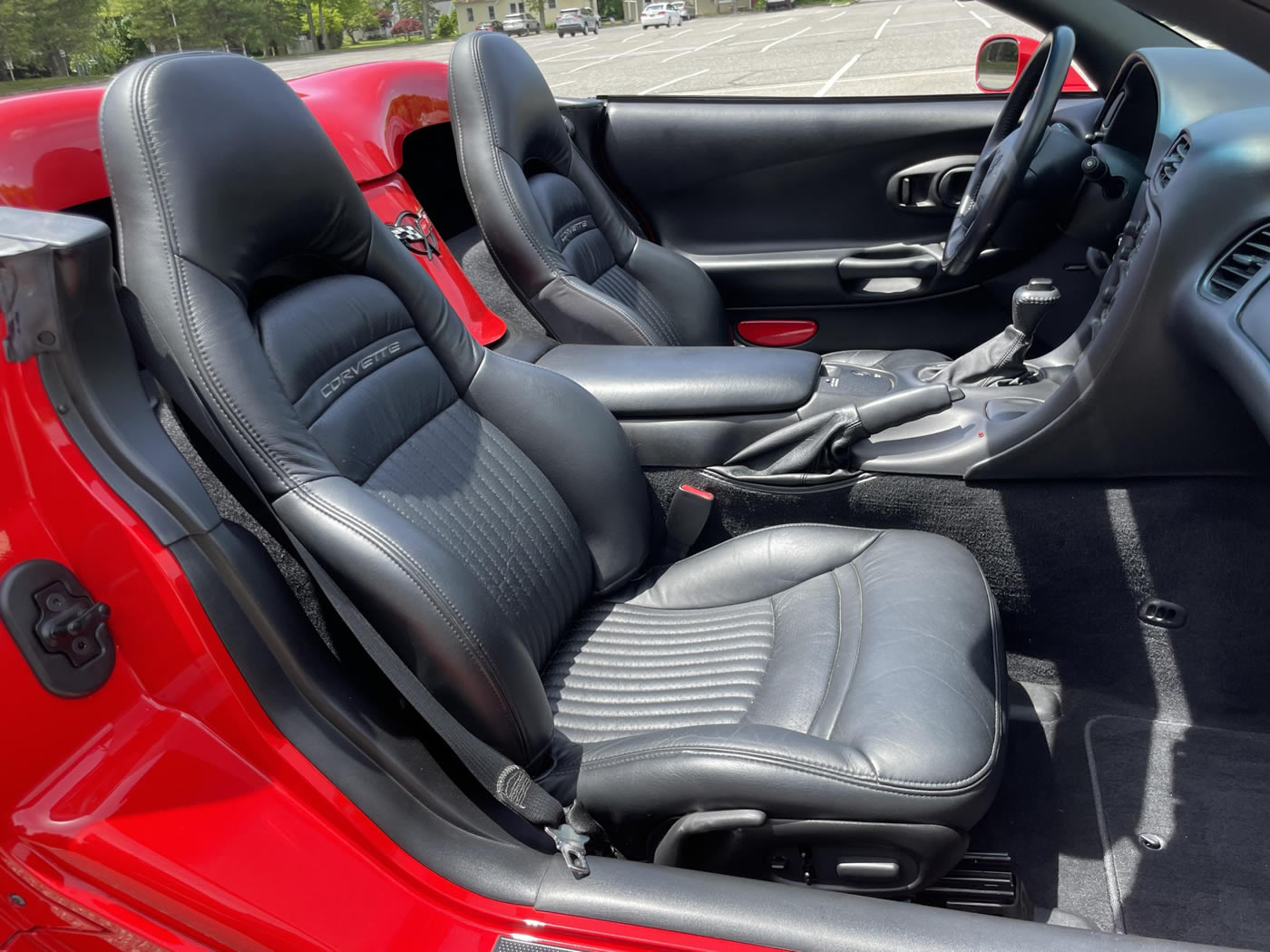 2002 Corvette Convertible in Torch Red