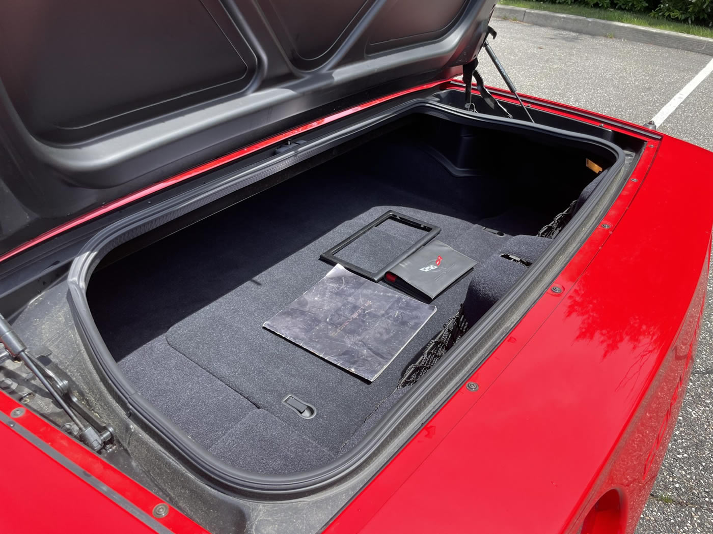 2002 Corvette Convertible in Torch Red