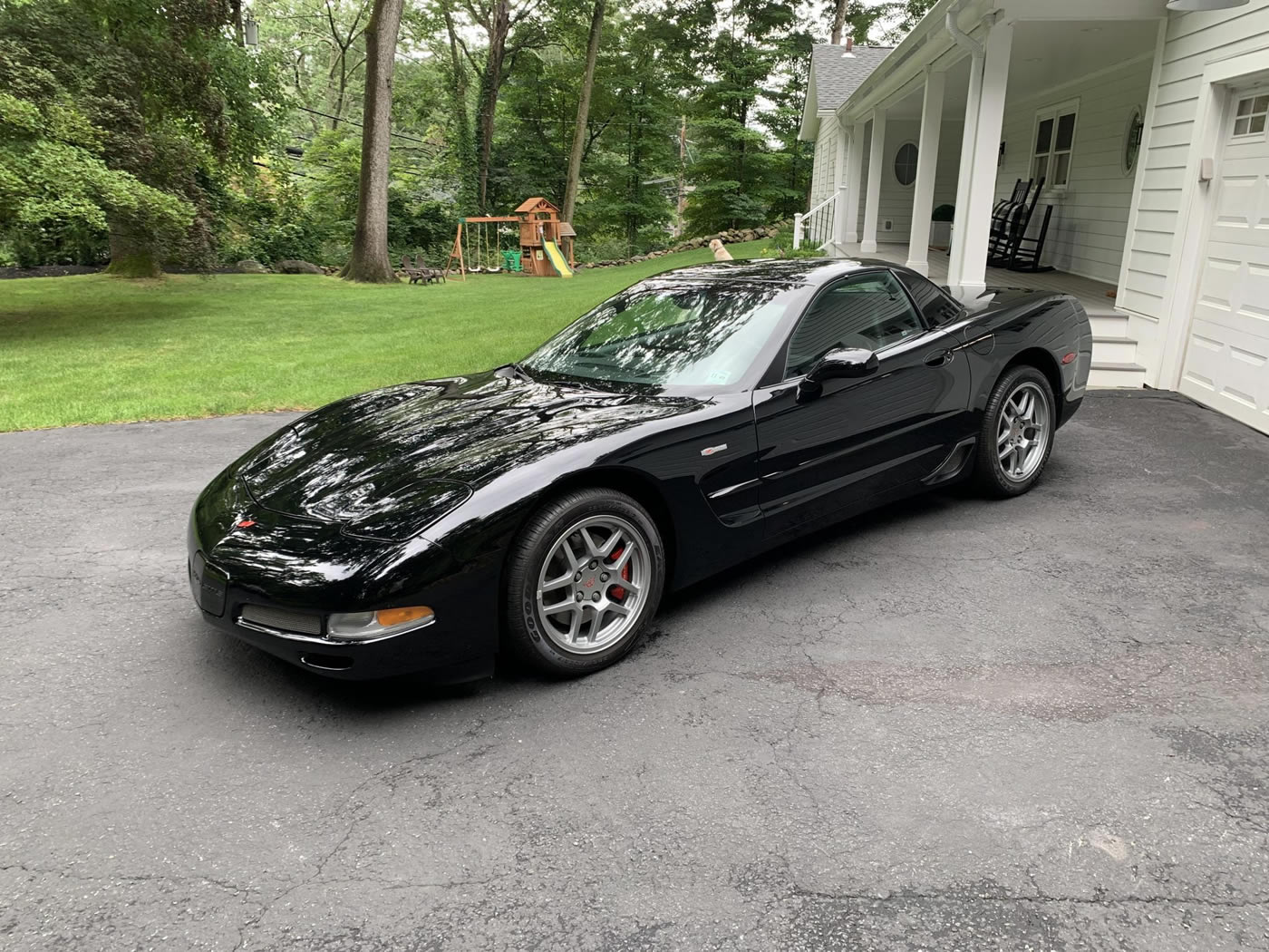 2002 Corvette Z06 in Black