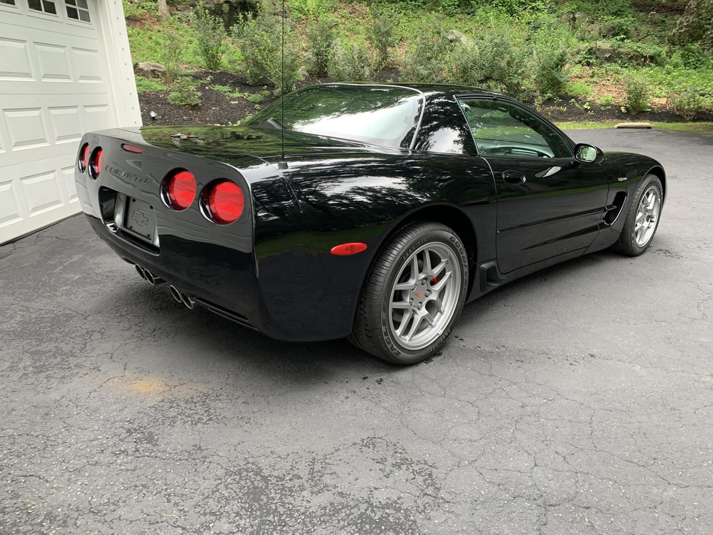 2002 Corvette Z06 in Black