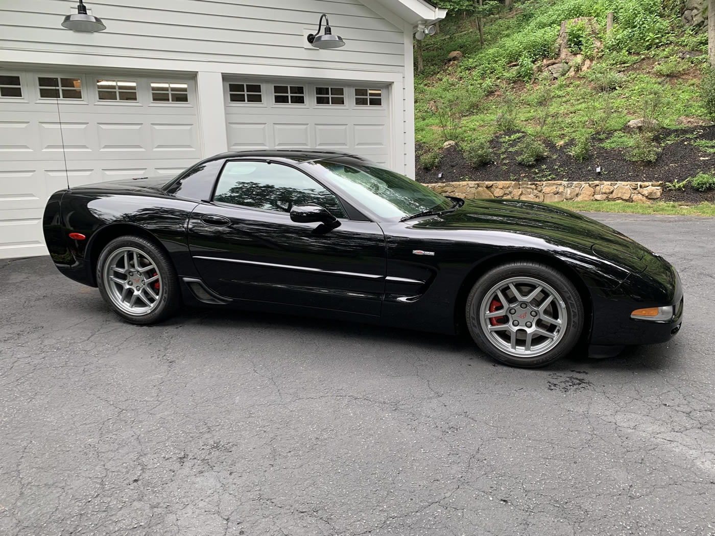 2002 Corvette Z06 in Black