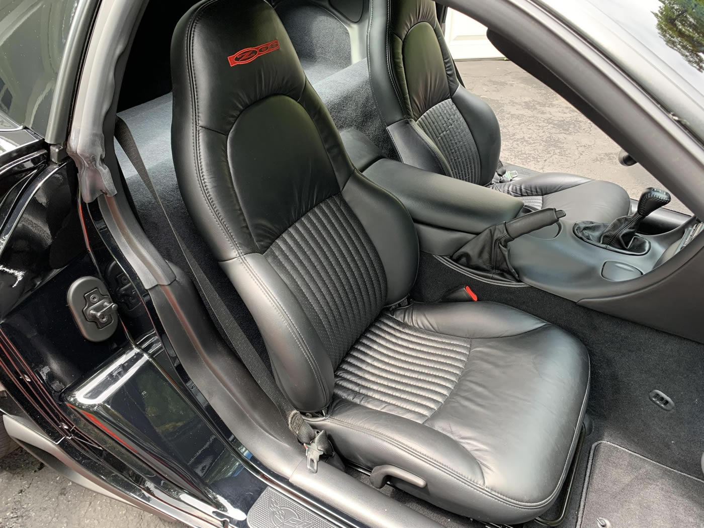 2002 Corvette Z06 in Black