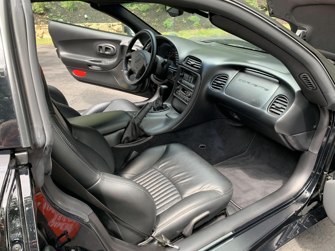 2002 Corvette Z06 in Black