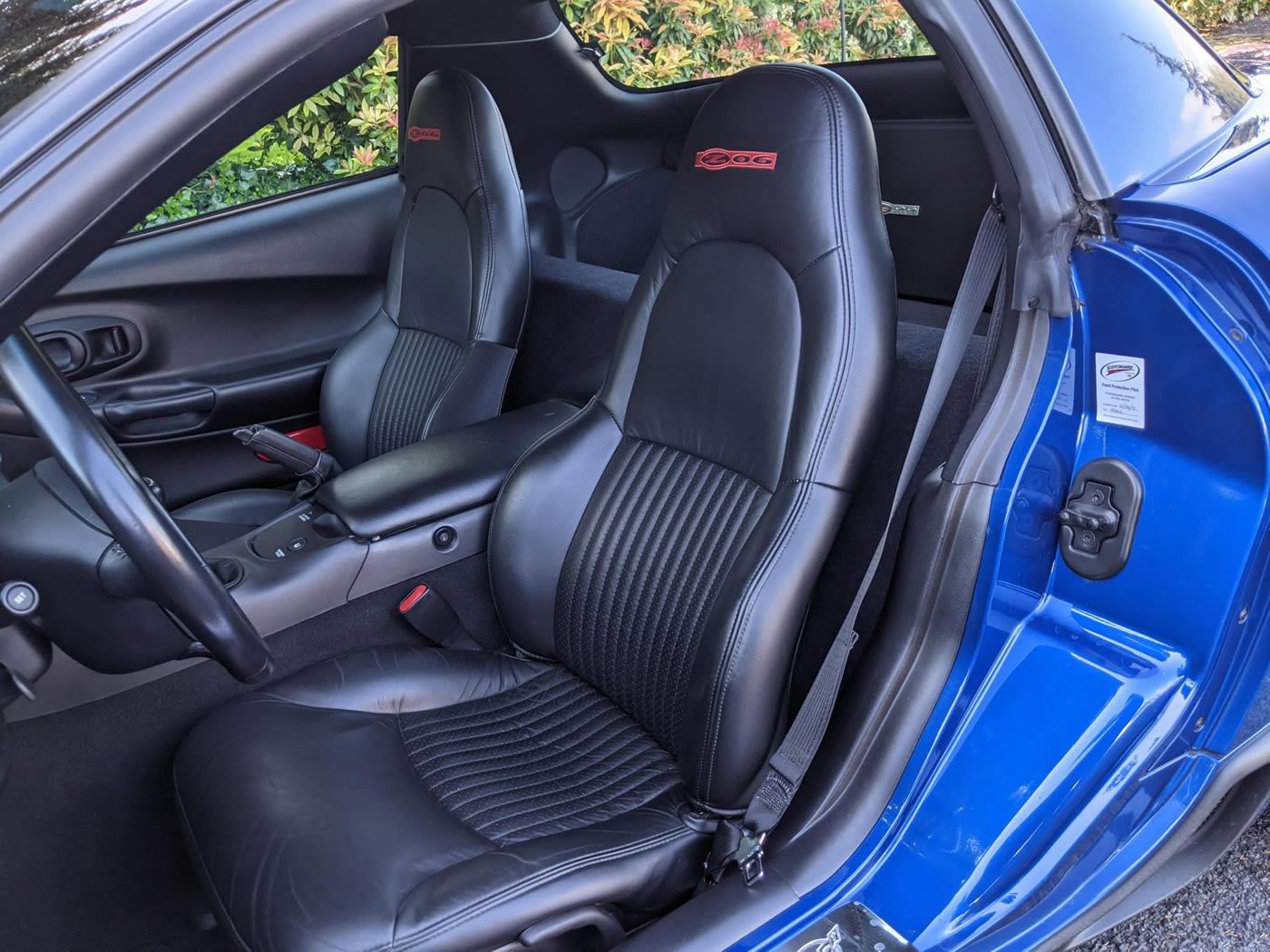 2002 Corvette Z06 in Electron Blue Metallic