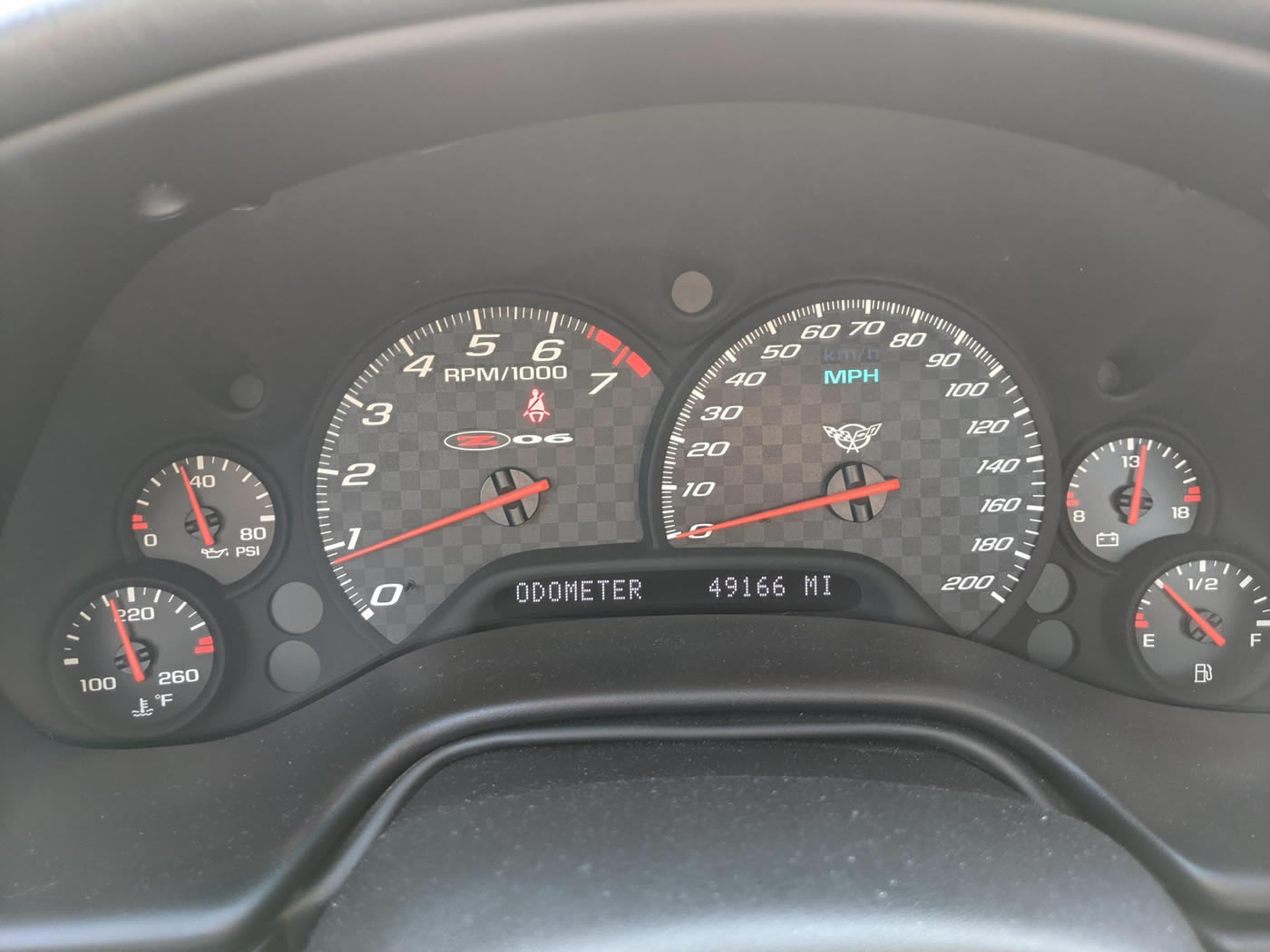 2002 Corvette Z06 in Electron Blue Metallic