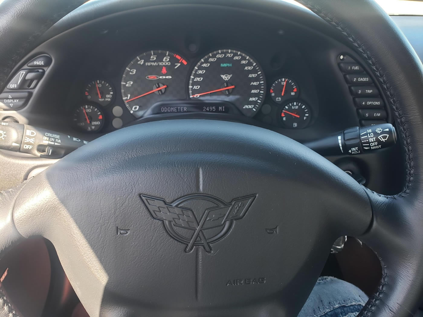 2002 Corvette Z06 in Millennium Yellow