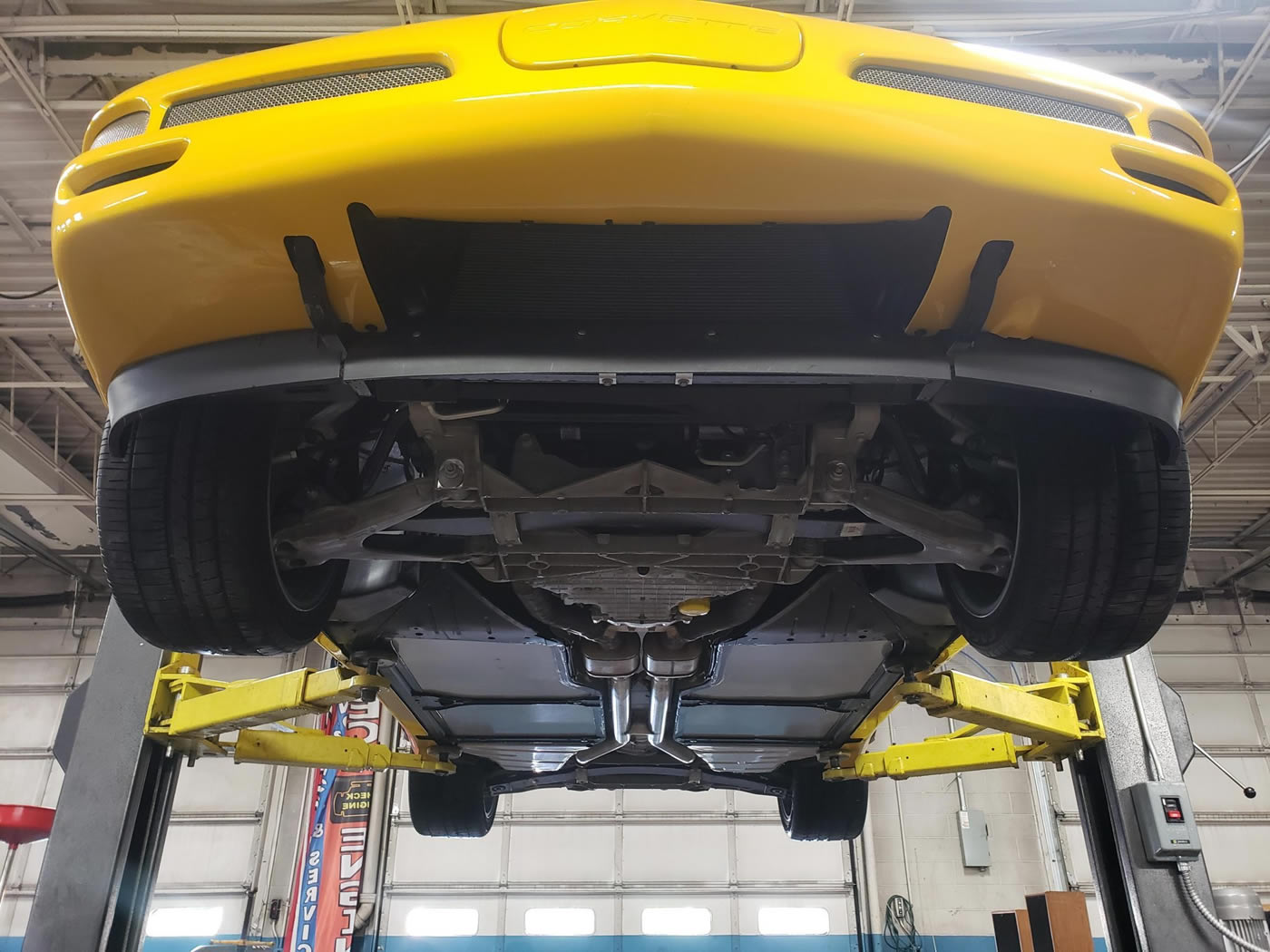 2002 Corvette Z06 in Millennium Yellow