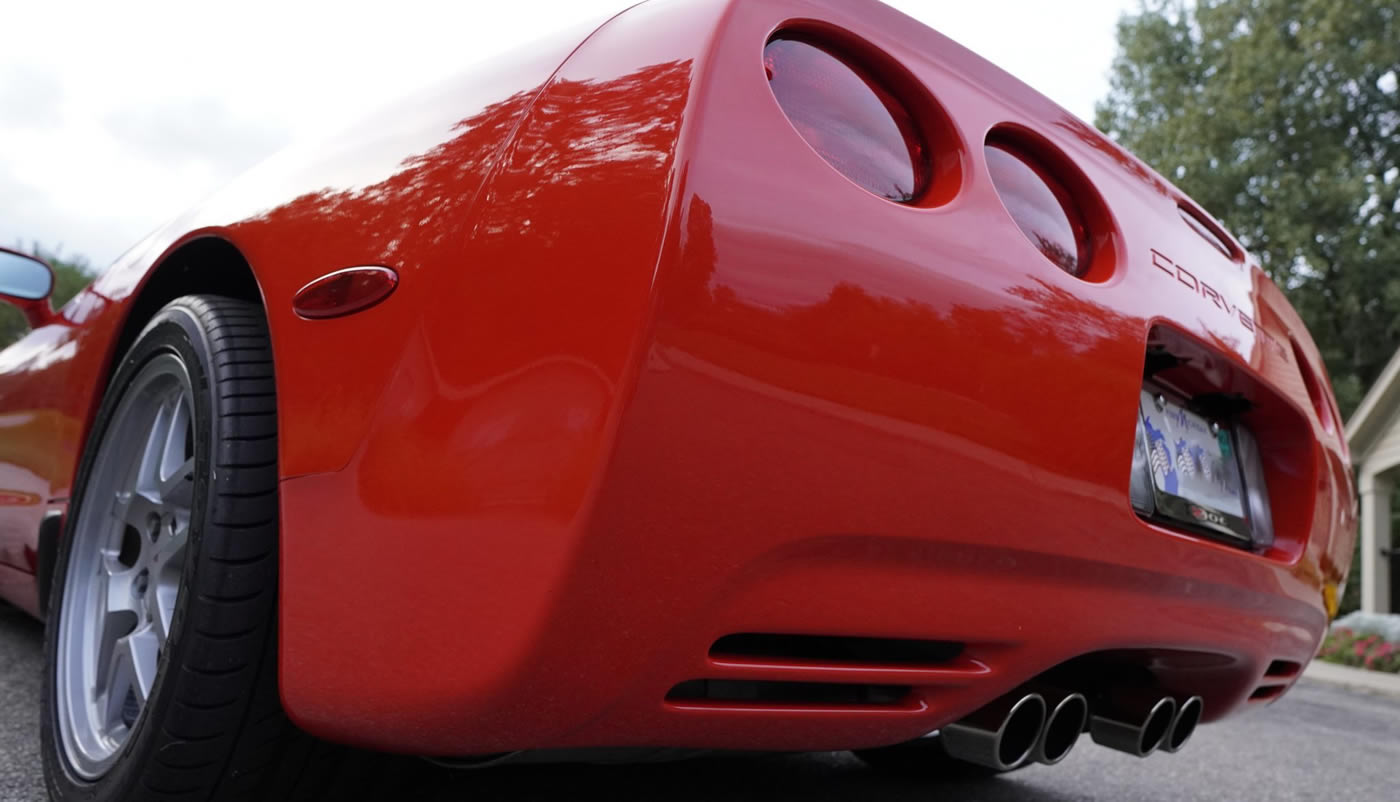 2002 Corvette Z06 in Torch Red