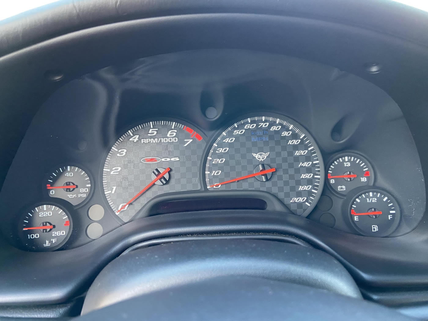 2002 Corvette Z06 in Torch Red