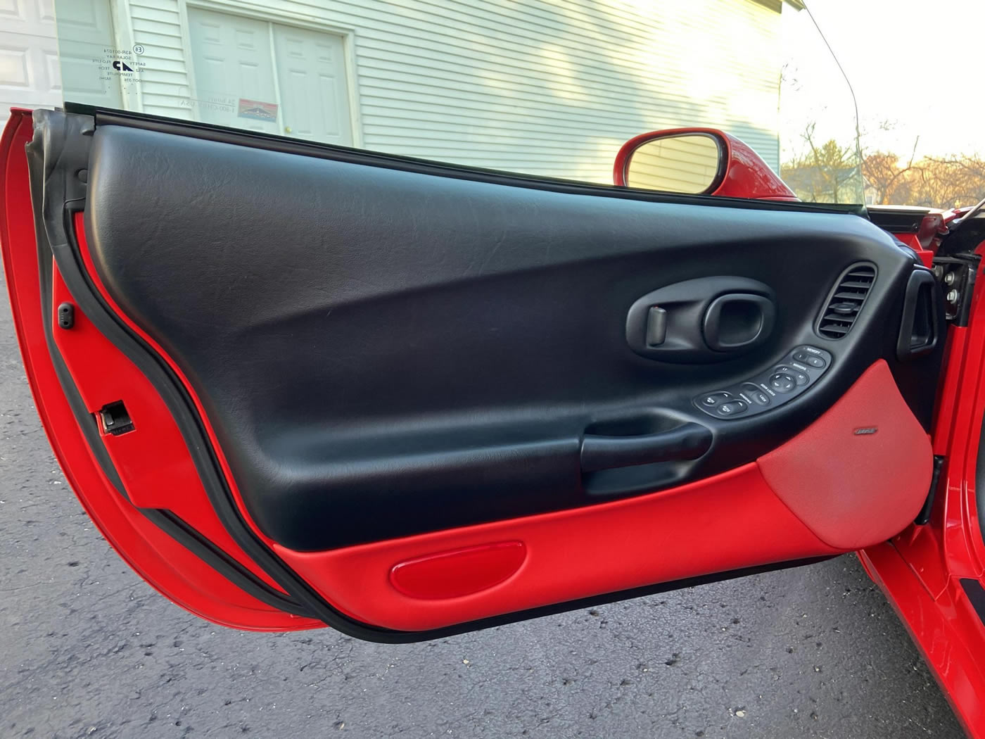 2002 Corvette Z06 in Torch Red