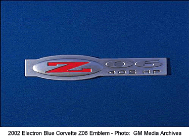 2002 Z06 Emblem