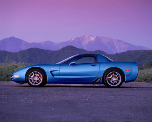 2002 Z06 - Side View