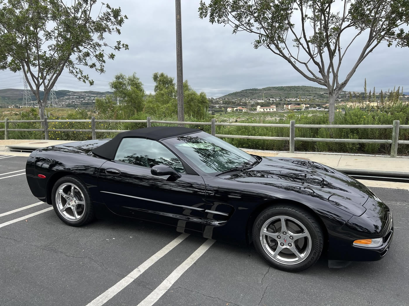 2003 Corvette Convertible in Black