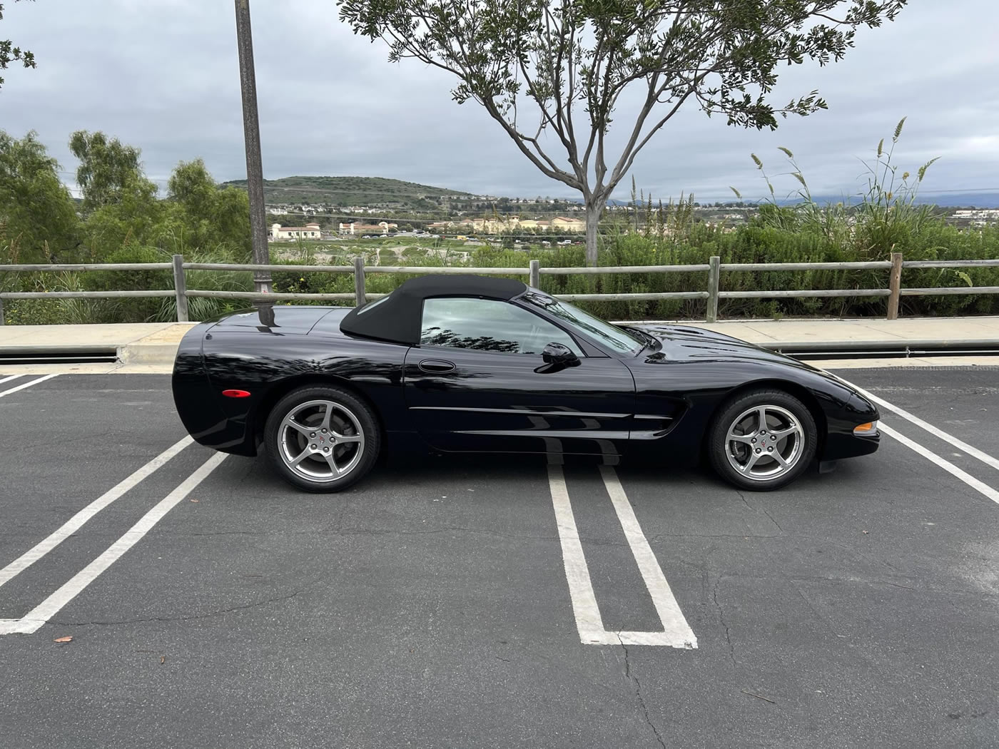 2003 Corvette Convertible in Black