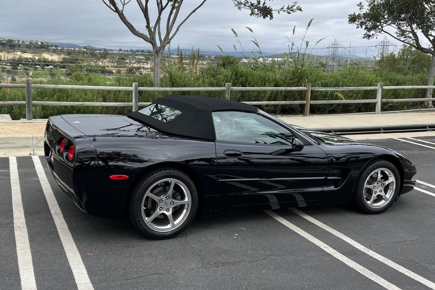 2003 Corvette Convertible in Black