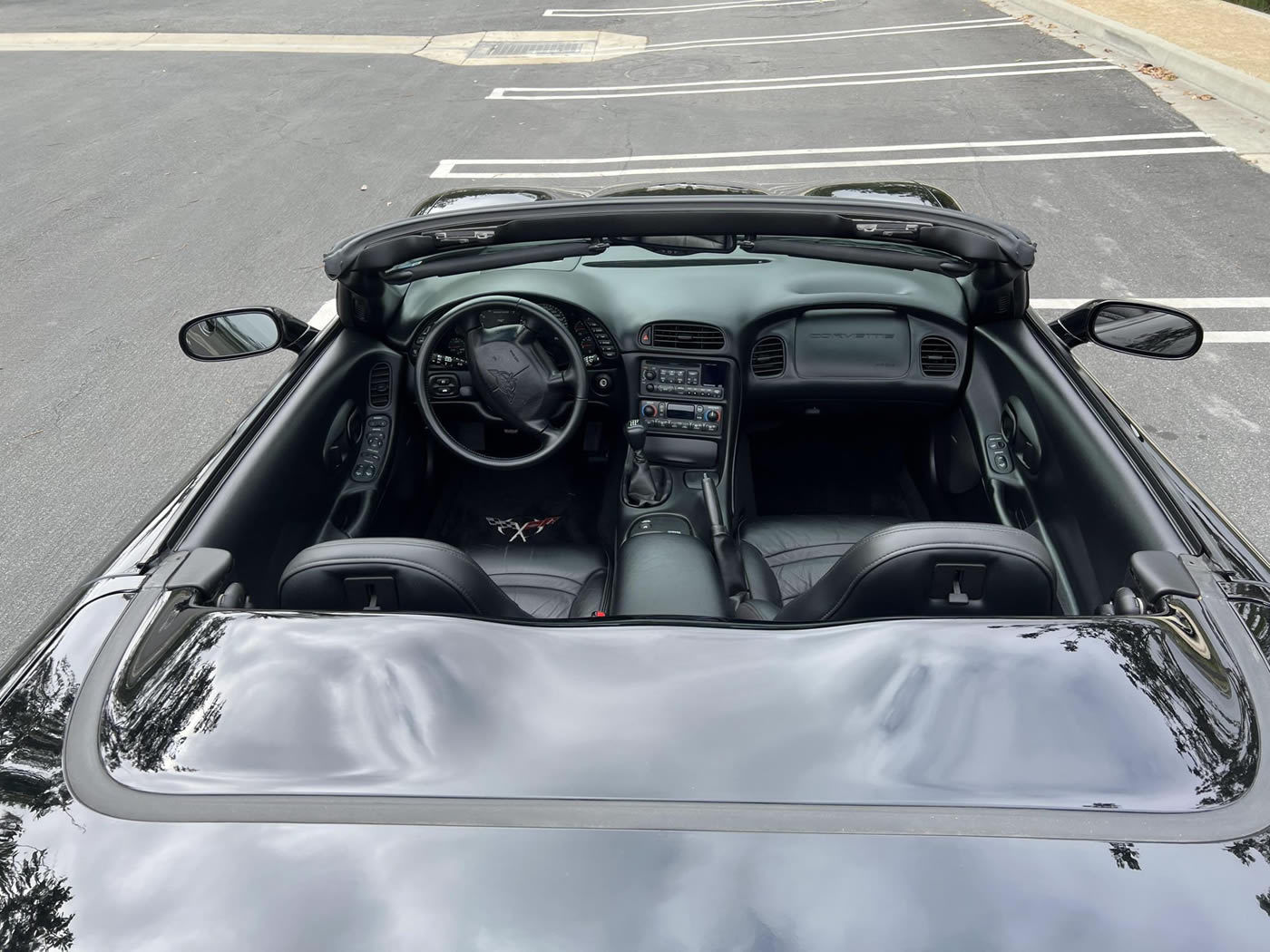 2003 Corvette Convertible in Black