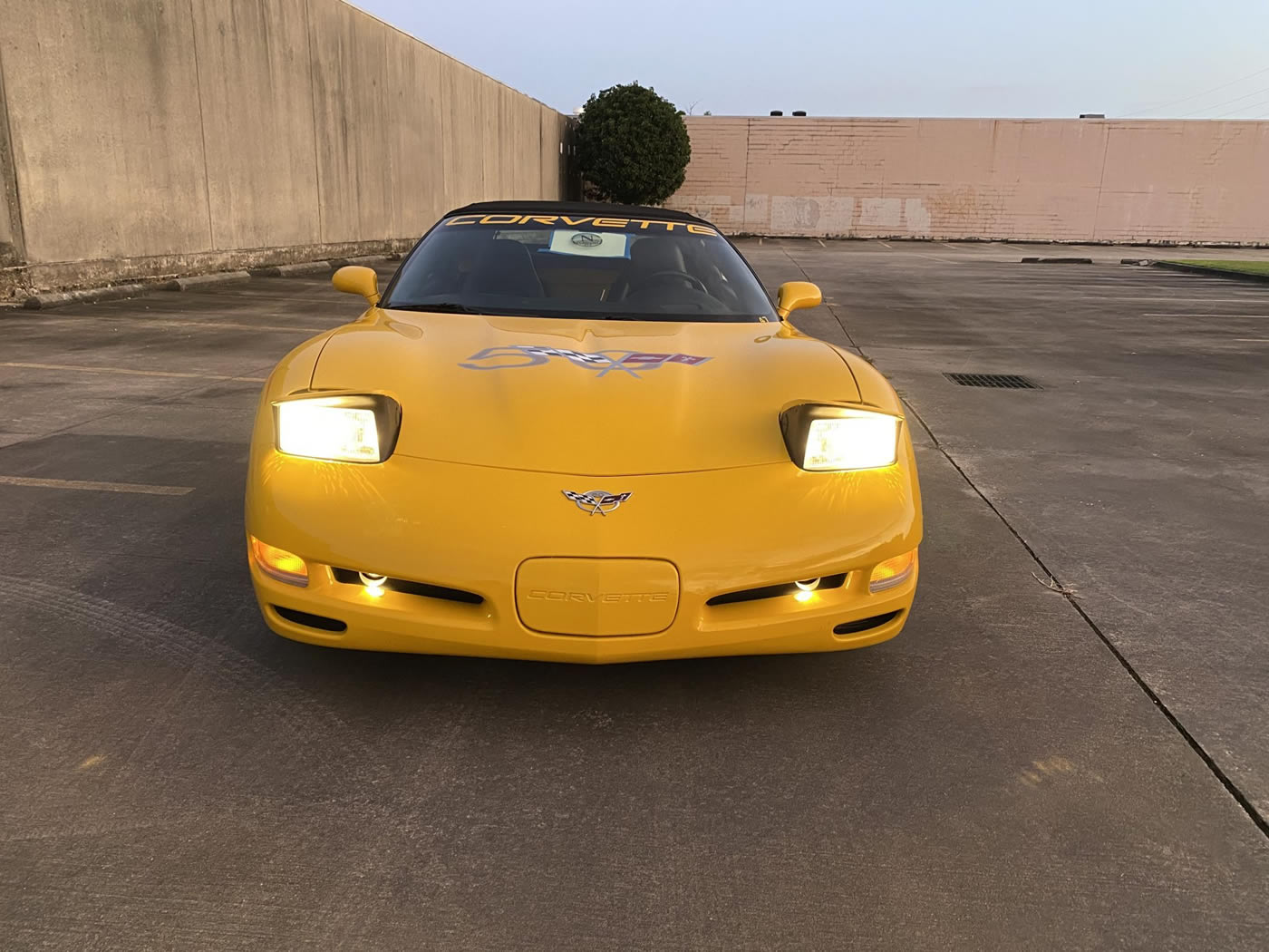 2003 Corvette Convertible Indy 500 Festval - Millenium Yellow