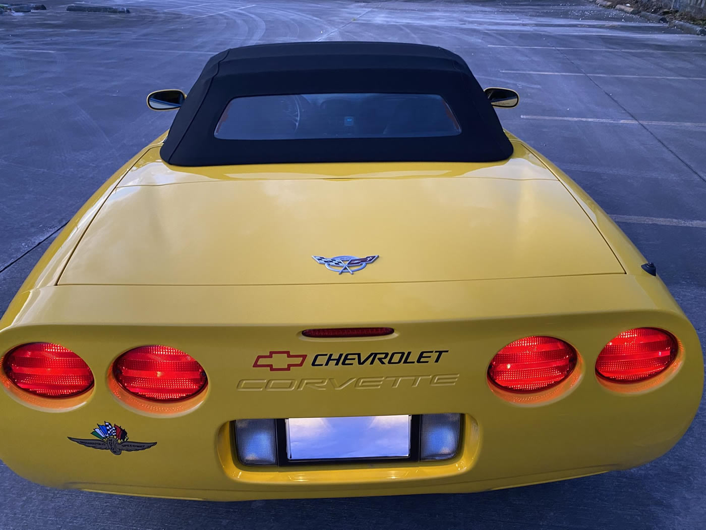 2003 Corvette Convertible Indy 500 Festval - Millenium Yellow