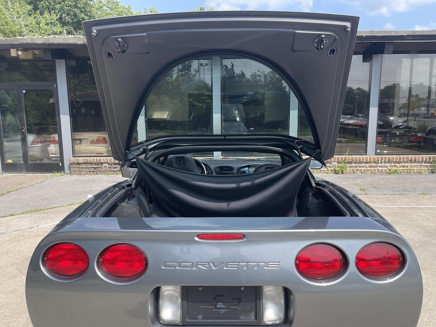 2003 Corvette Coupe in Medium Spiral Gray Metallic