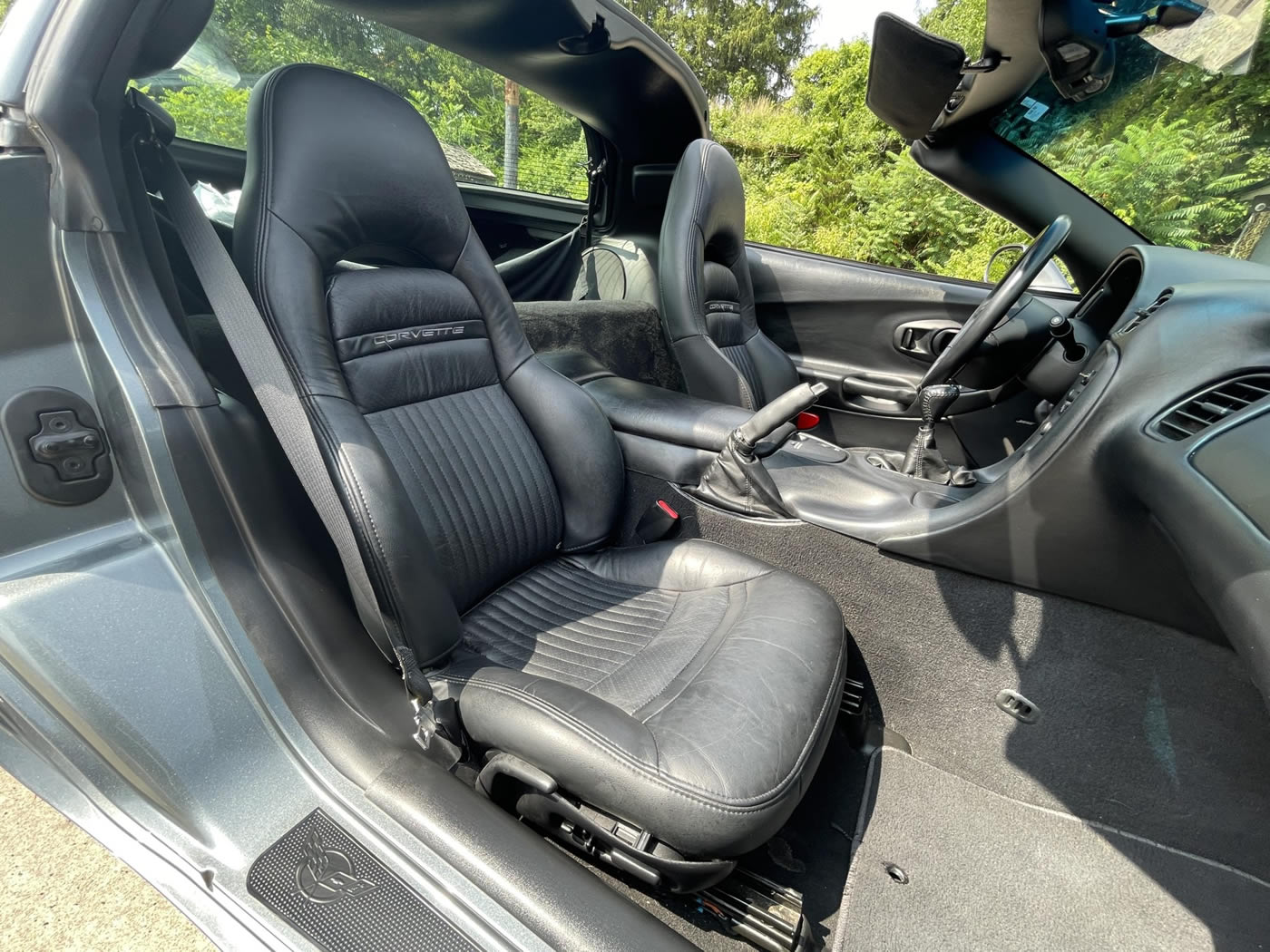 2003 Corvette Coupe in Medium Spiral Gray Metallic