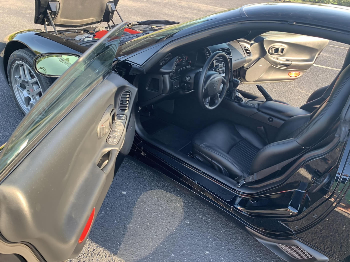 2003 Corvette Z06 in Black