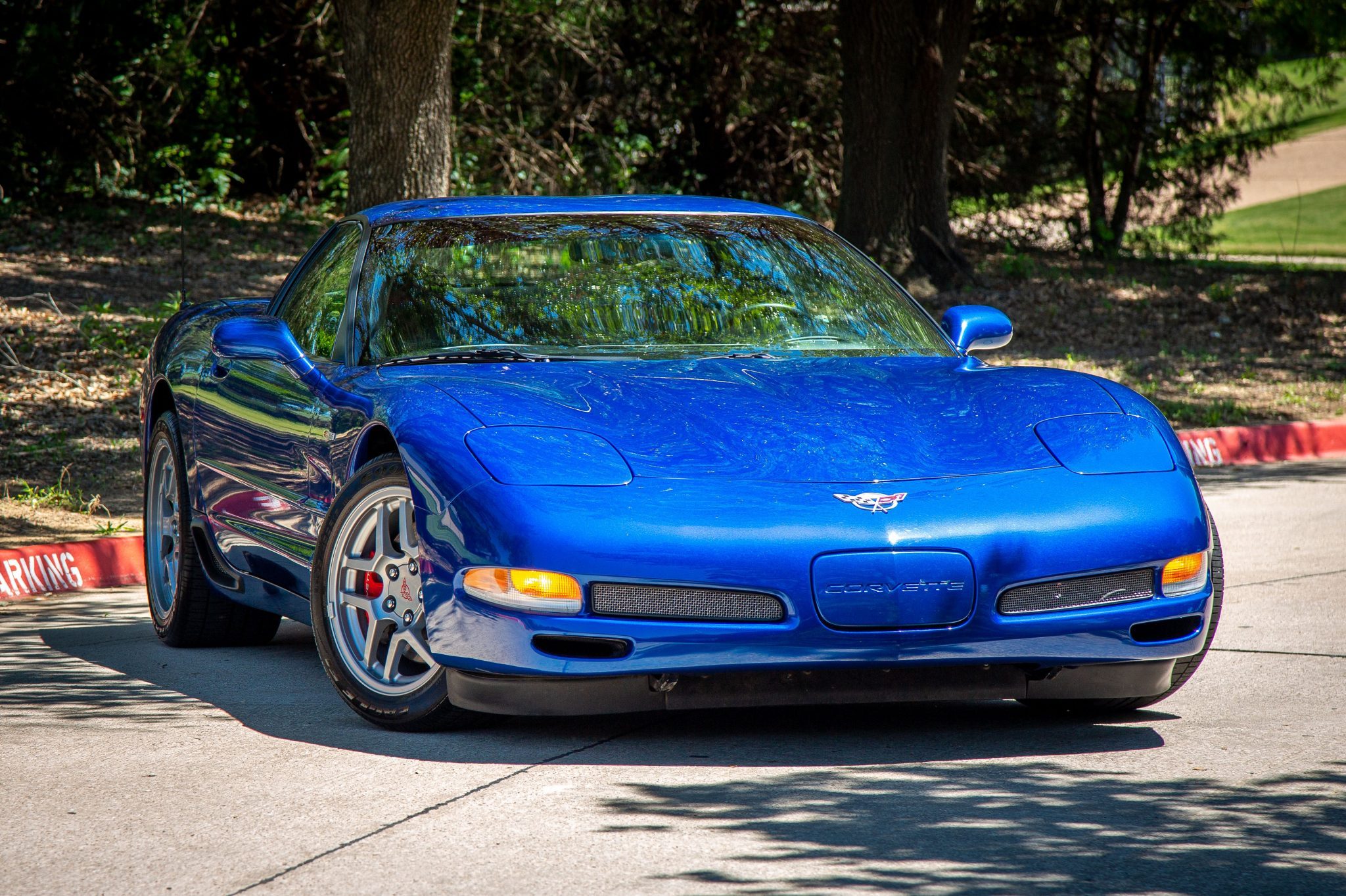 2003 Corvette Z06 in Electron Blue Metallic