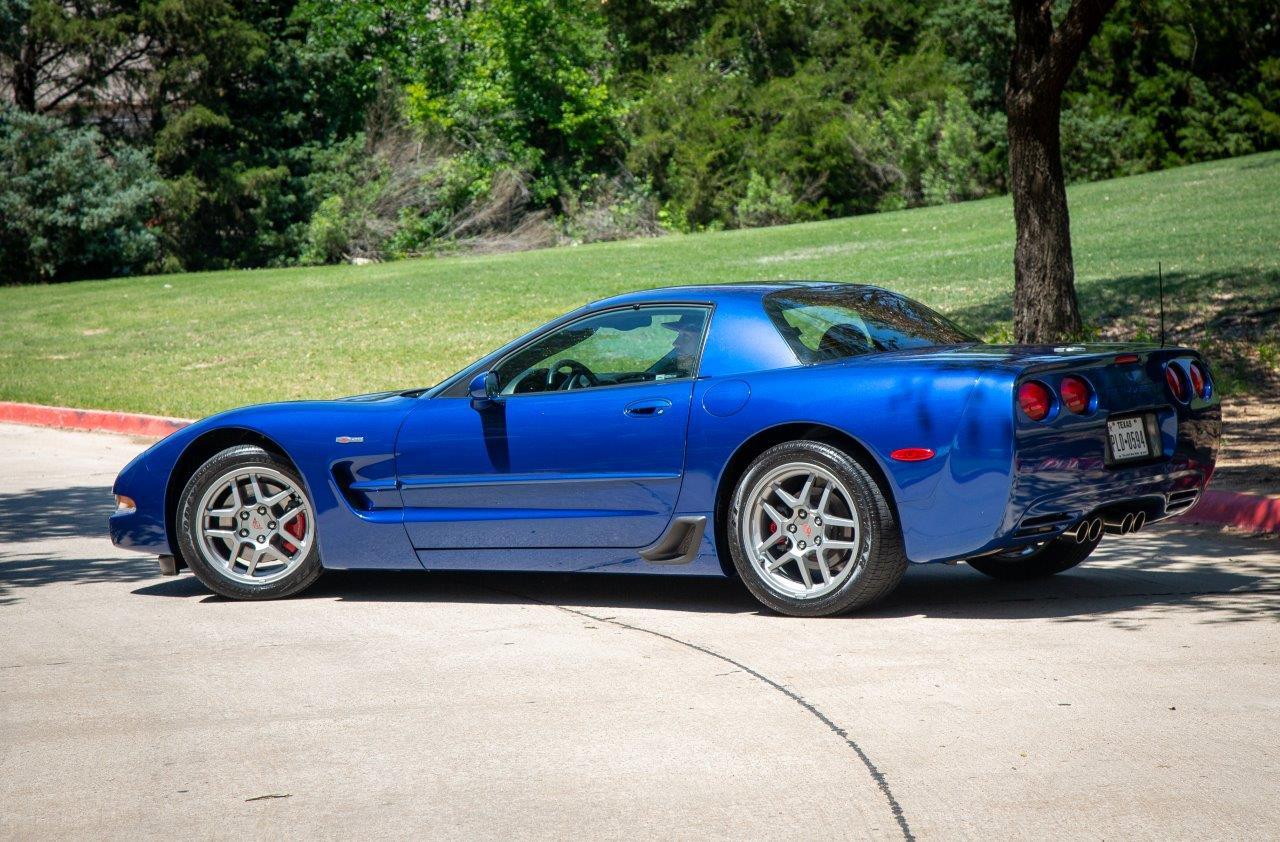 2003 Corvette Z06 in Electron Blue Metallic