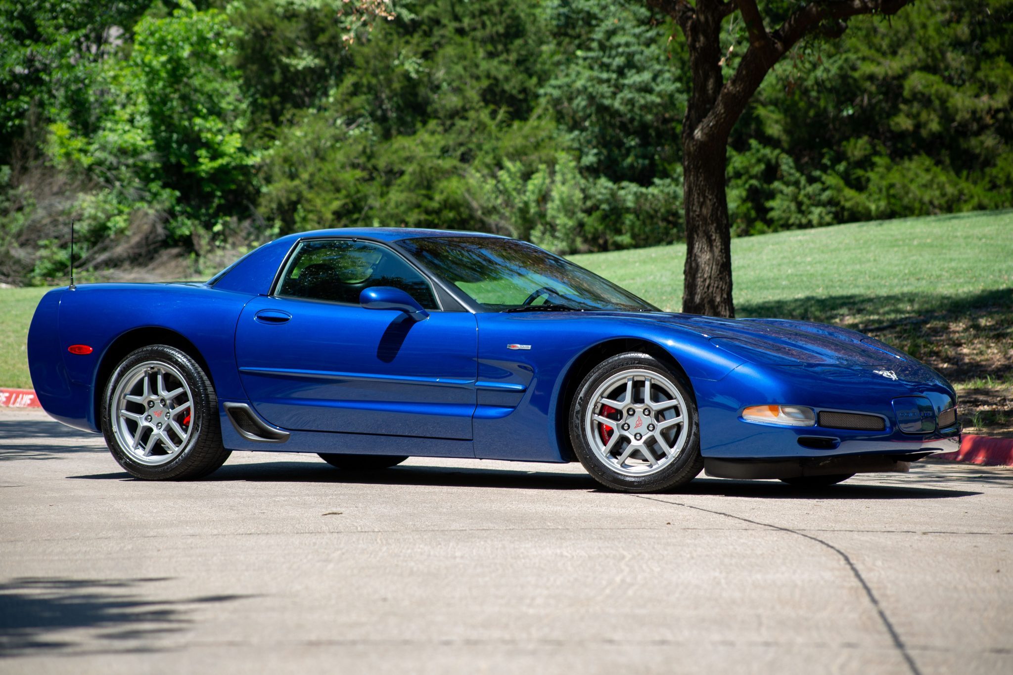 2003 Corvette Z06 in Electron Blue Metallic