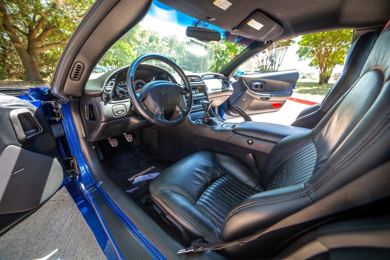 2003 Corvette Z06 in Electron Blue Metallic