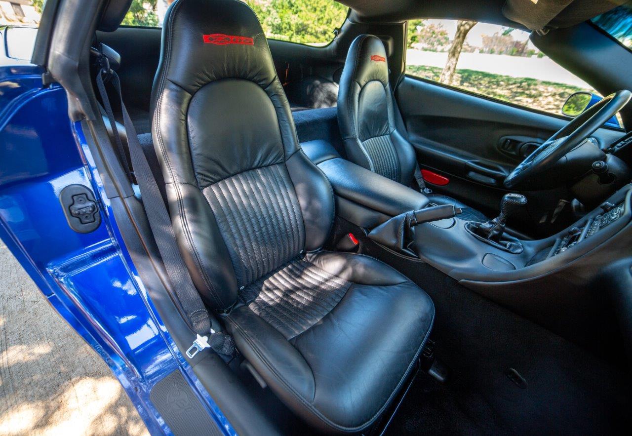 2003 Corvette Z06 in Electron Blue Metallic