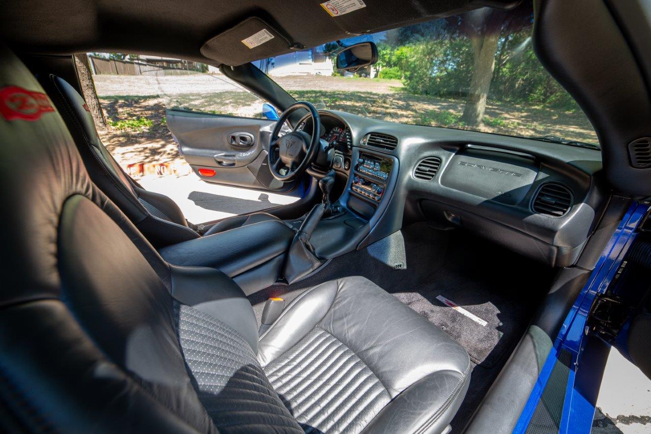 2003 Corvette Z06 in Electron Blue Metallic