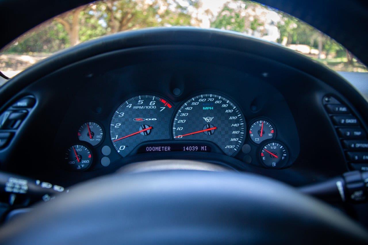 2003 Corvette Z06 in Electron Blue Metallic