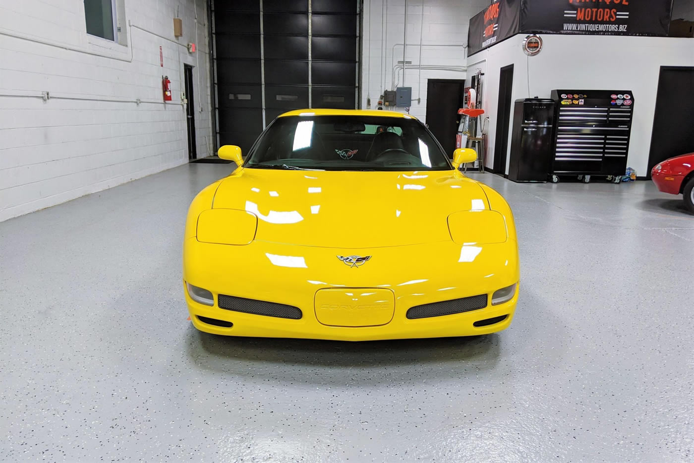 2003 Corvette Z06 in Millennium Yellow