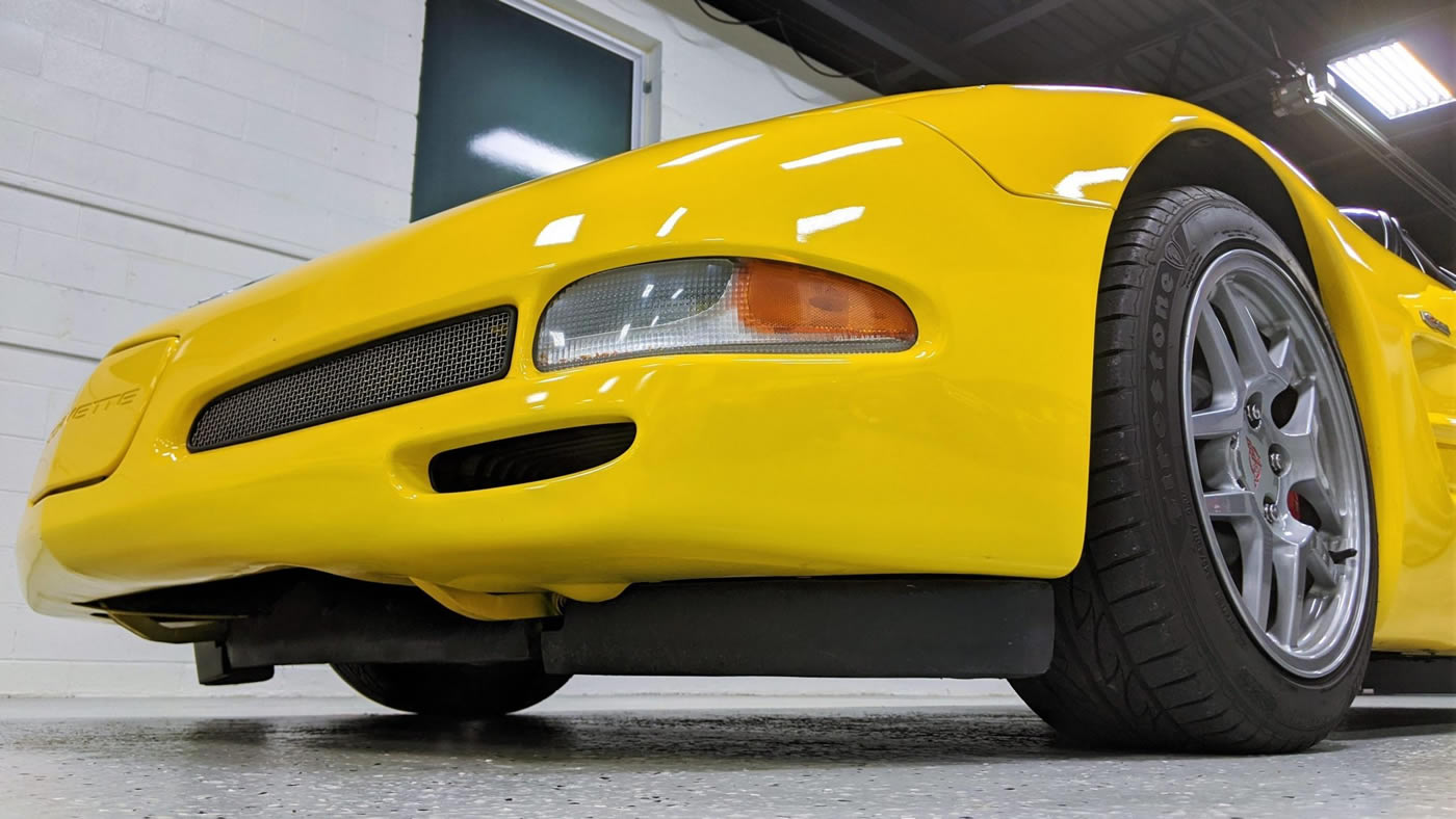 2003 Corvette Z06 in Millennium Yellow