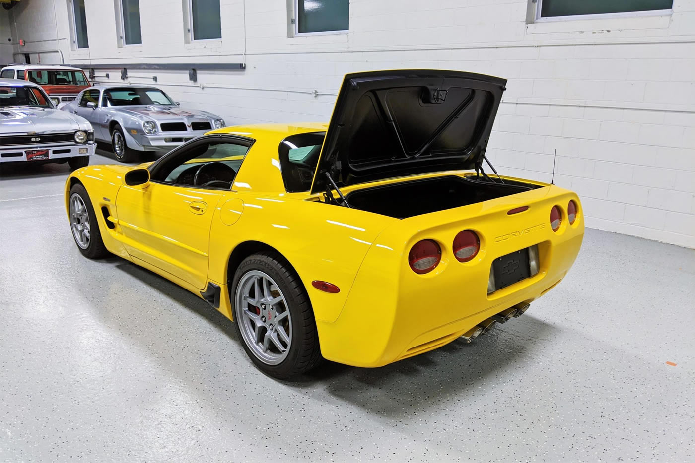 2003 Corvette Z06 in Millennium Yellow