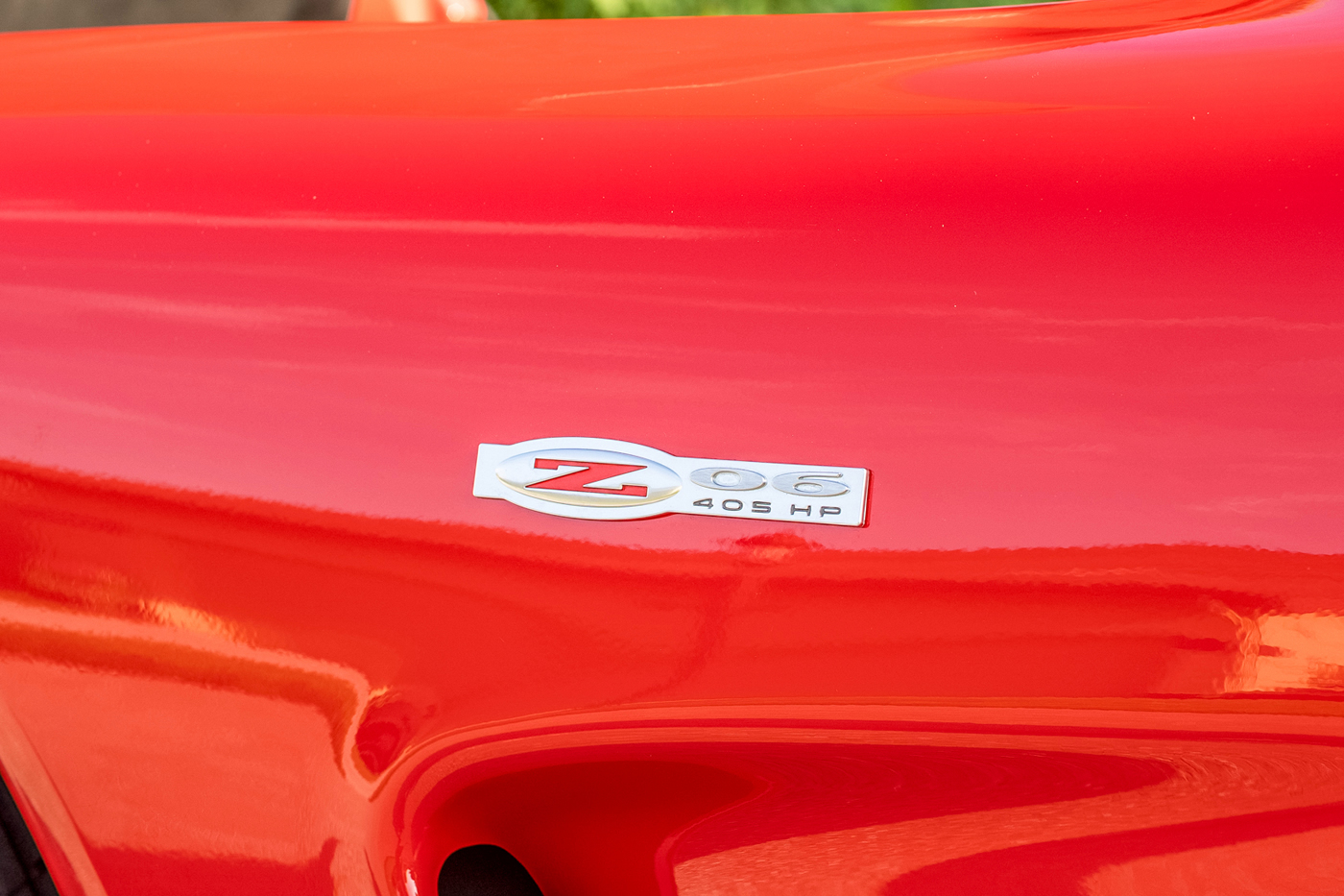 2003 Corvette Z06 in Torch Red