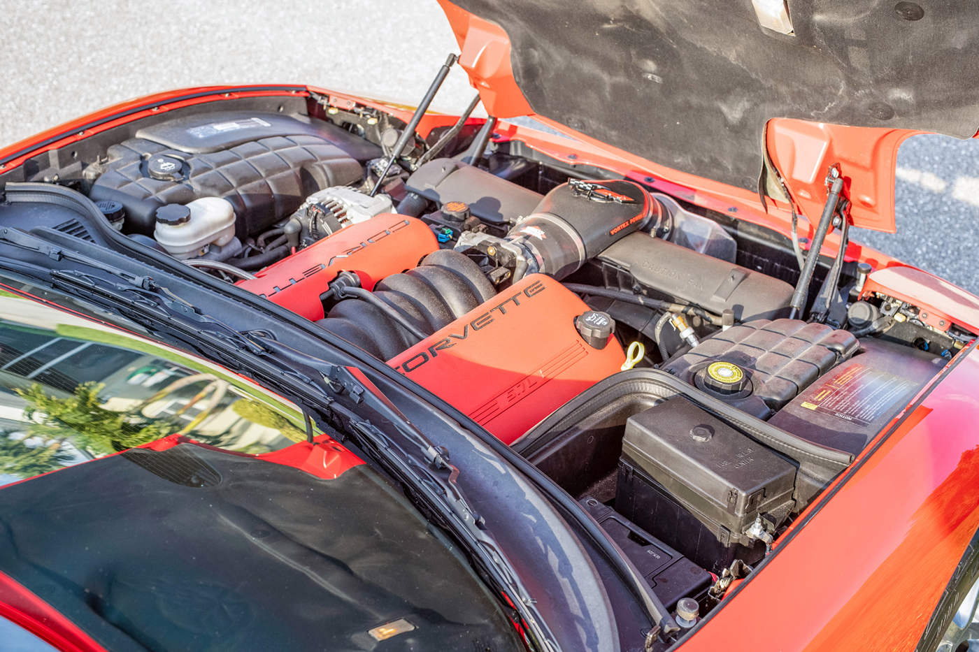 2003 Corvette Z06 in Torch Red