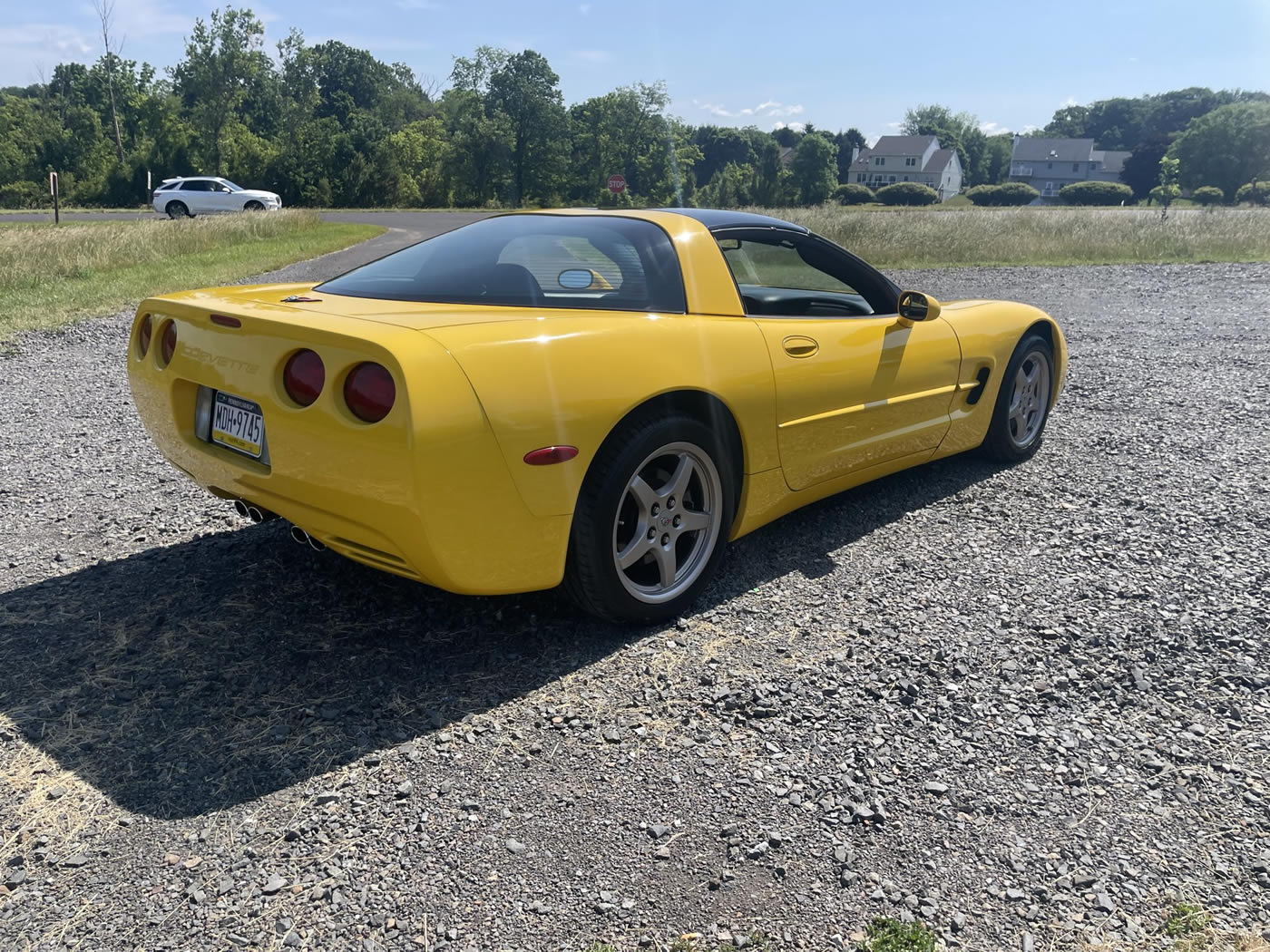 2004 Corvette Coupe in Millennium Yellow