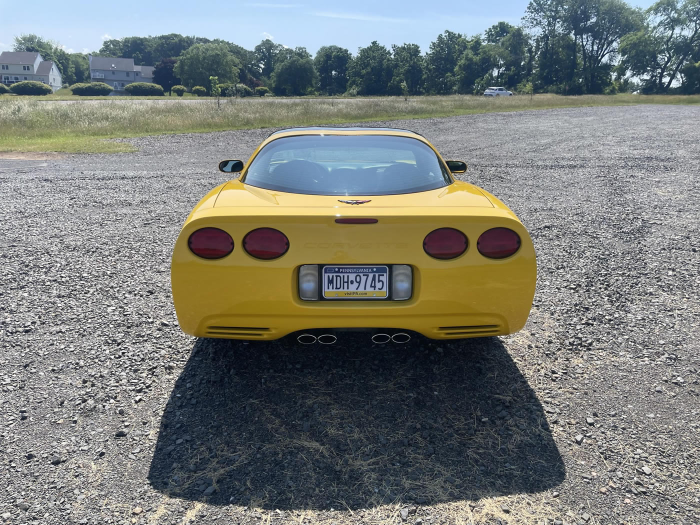 2004 Corvette Coupe in Millennium Yellow