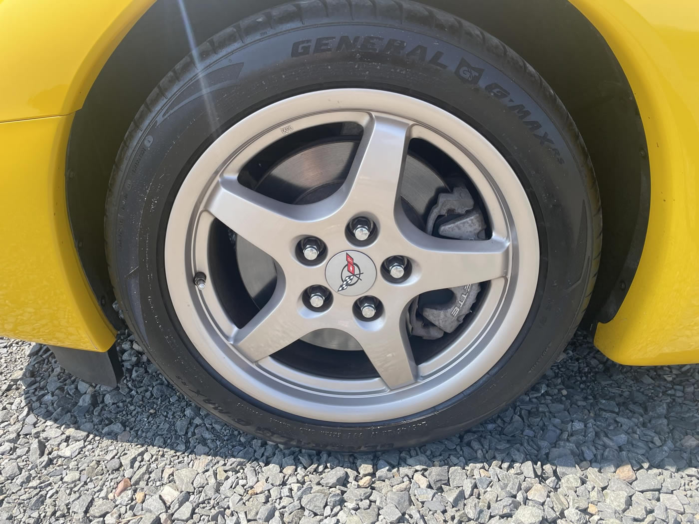 2004 Corvette Coupe in Millennium Yellow