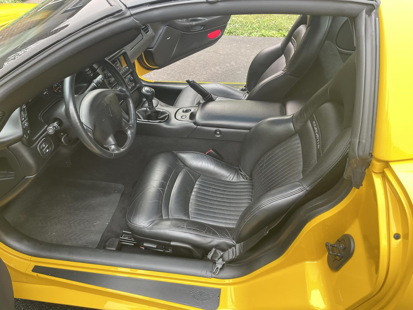 2004 Corvette Coupe in Millennium Yellow