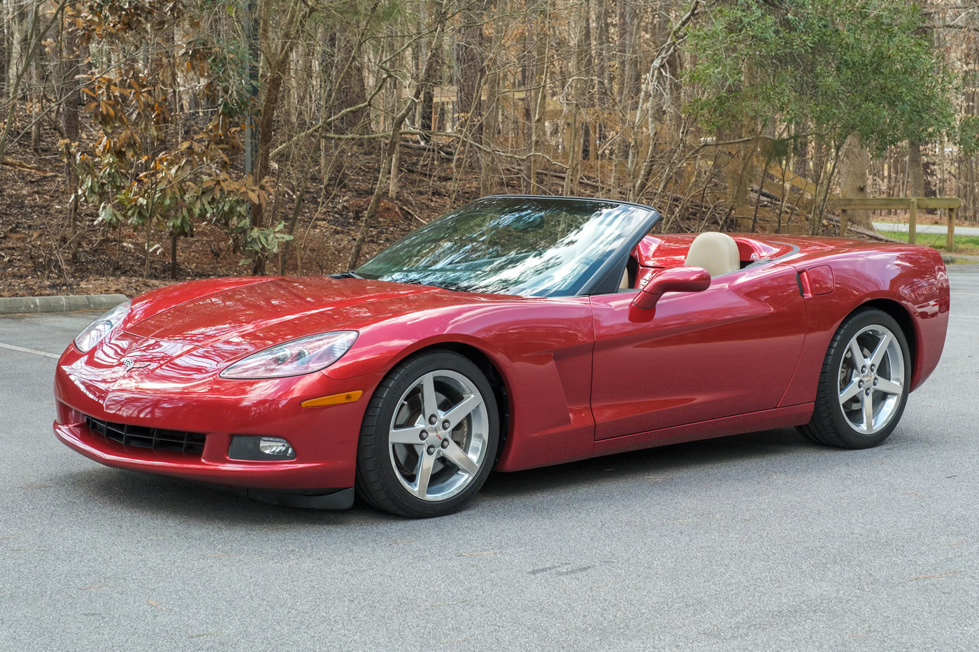 2005 Corvette Convertible in Magnetic Red Metallic