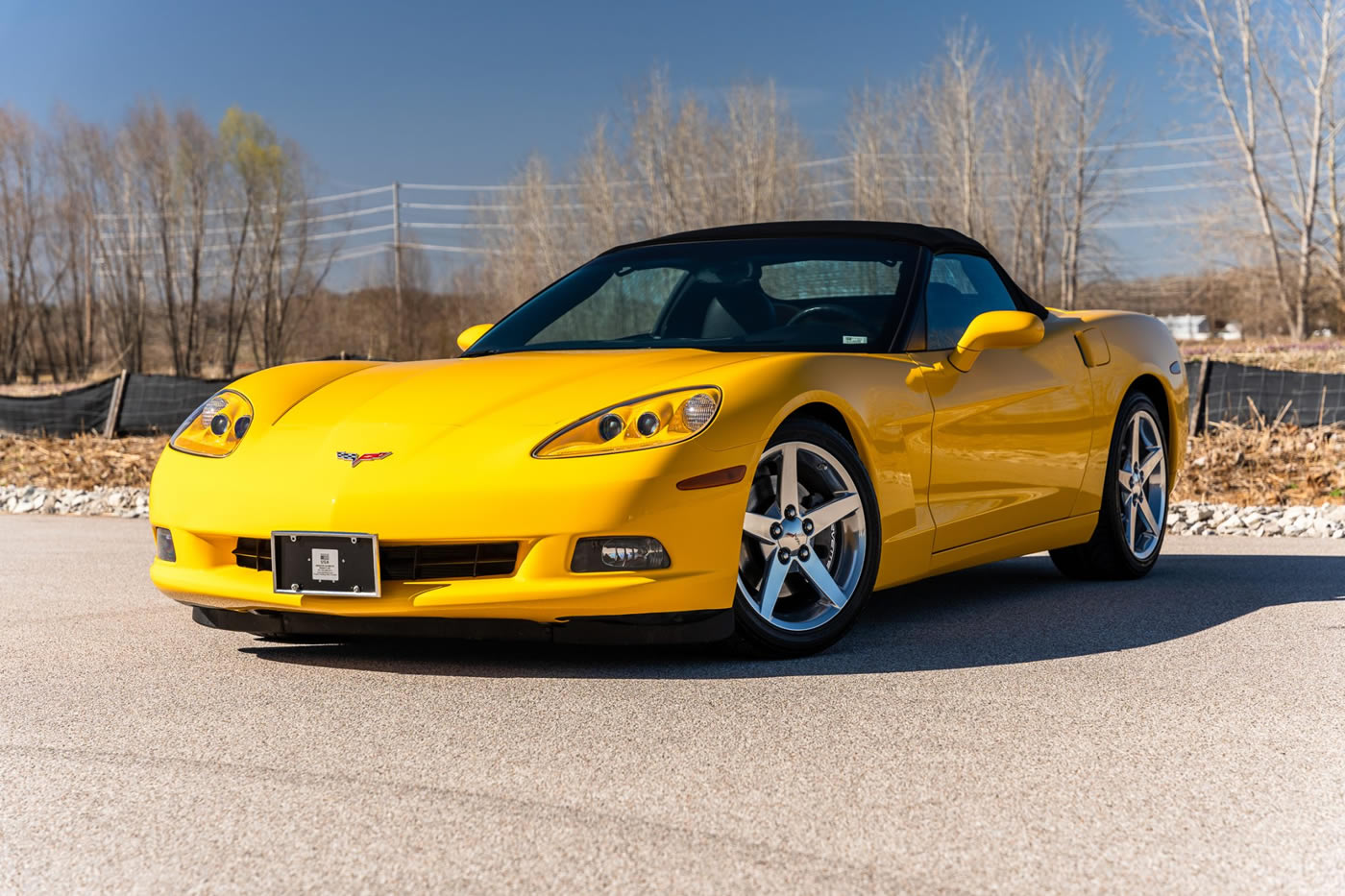 2005 Corvette Convertible in Millennium Yellow