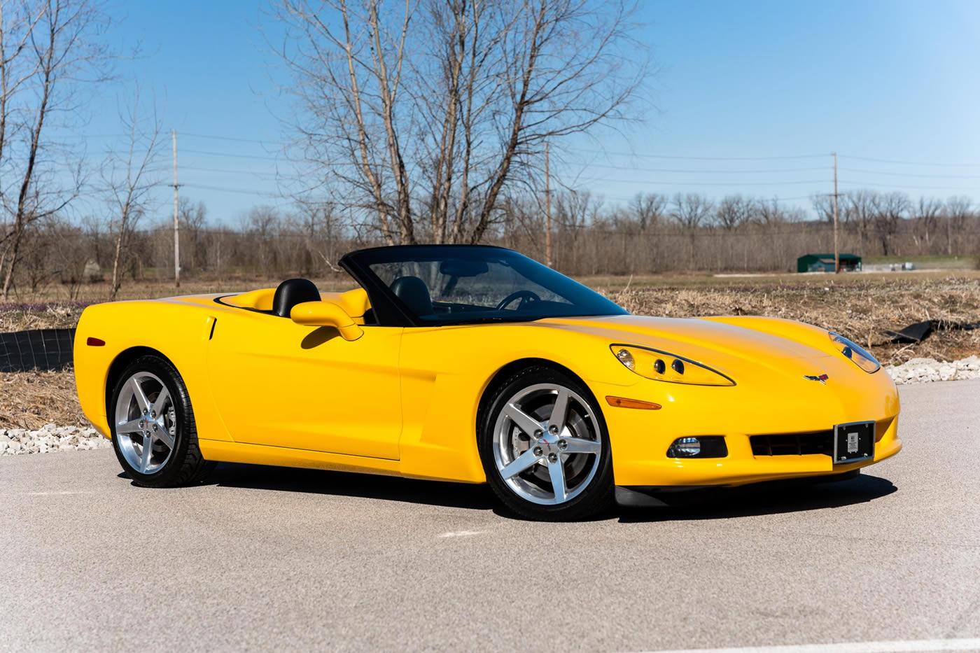 2005 Corvette Convertible in Millennium Yellow