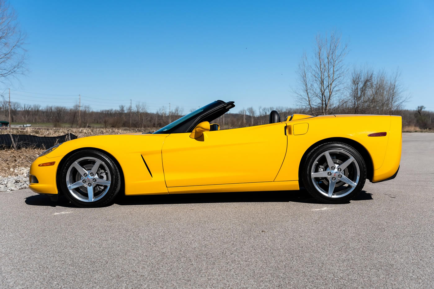 2005 Corvette Convertible in Millennium Yellow