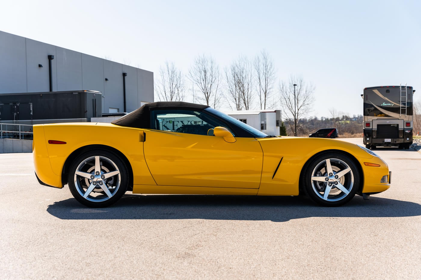 2005 Corvette Convertible in Millennium Yellow