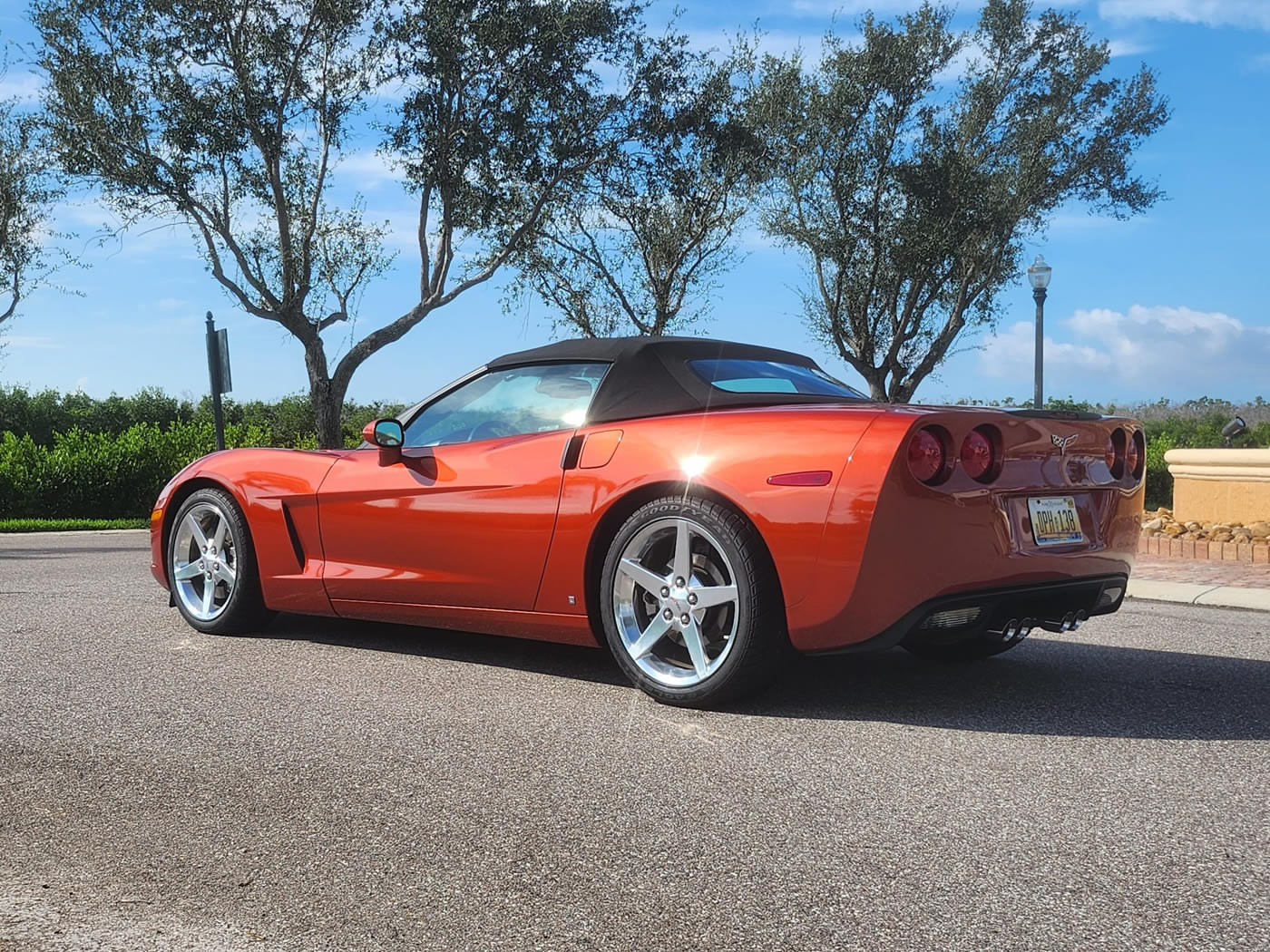 2006 Corvette 3LT Convertible in Daytona Sunset Orange Metallic