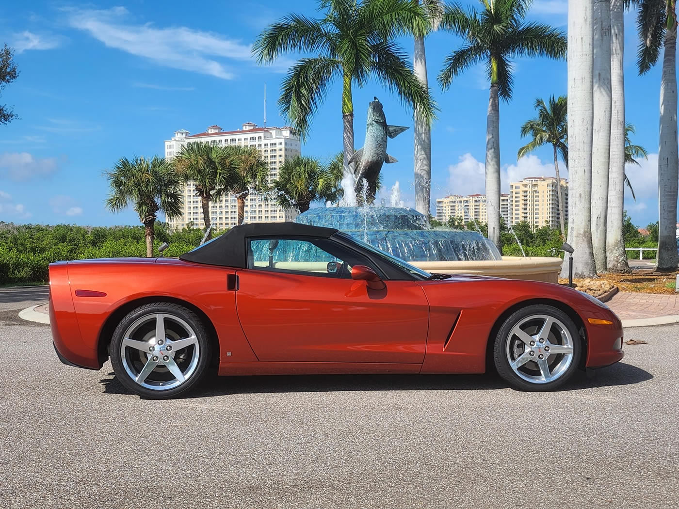 2006 Corvette 3LT Convertible in Daytona Sunset Orange Metallic