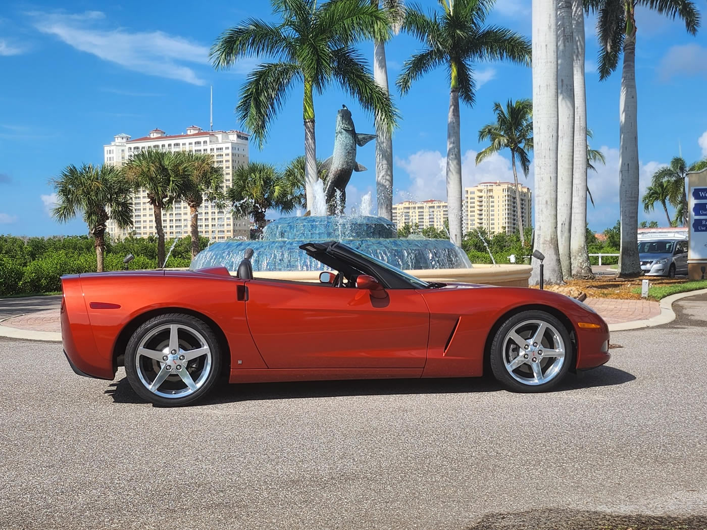 2006 Corvette 3LT Convertible in Daytona Sunset Orange Metallic